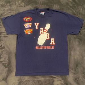 Vintage 90’s Single Stitch Yaba Bowling Pin Tee Shirt